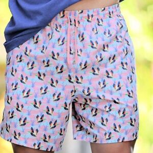 Burlebo size medium mallard duck swim shorts size large